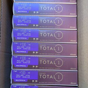 Contact Lenses -- New, unopened